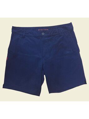 Rhone Mens Navy Nylon Blend 9" Inseam Shorts Size 31